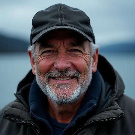 Juan, experto en pesca con mosca